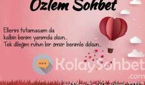 Özlem Sohbet Odaları